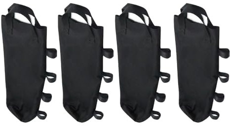 TERRE JARDIN Saco de contrapeso para llenar para sombrilla y Muebles de Exterior - 4 x 15kg