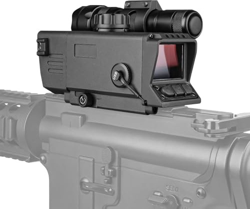 Night Vision Scope - MS32 Digital Night Vision Rifle Scope with IR850 Illuminator, MOA, Recording, and Range Finder, Infrared Tactical monocular for Hunting, Compact Device with Crosshair