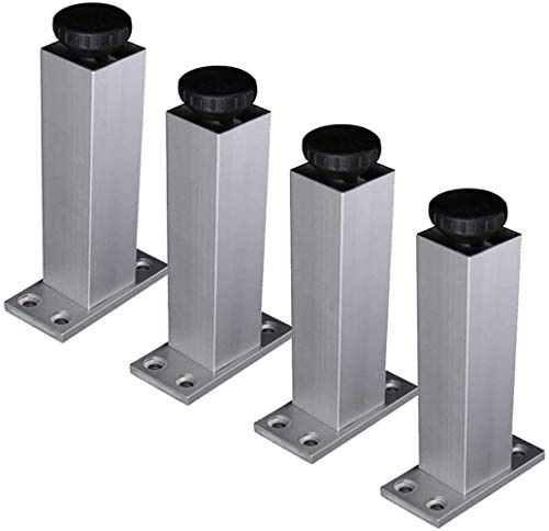 Table Legs Furniture Cabinet Legs, Cabinet Legs, Bathroom Cabinet Legs, Adjustable Support Legs, Wooden Bed Beams, Reinforced Bed Legs (Size : 18cm/7.2in)