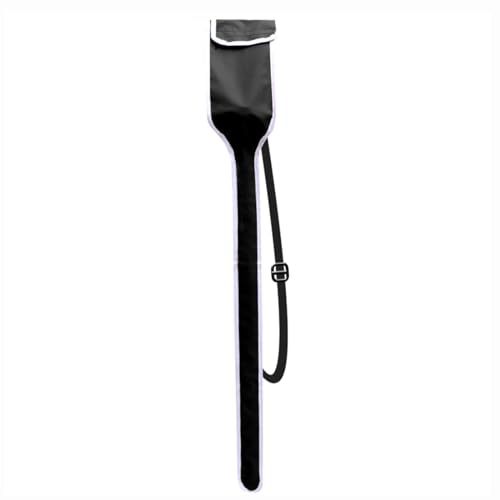 DJJYCTNM Tragbare Fechtschwerttasche, Verdickte Fechtschlingen-Umhängetasche für Foliensäbel und Degen (Color : Black, Size : Without Tube)