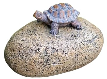 SchlüSselkasten FüR Den Garten Outdoor Garten Schlüssel Safe Harz Simulation Stein Schlüssel Hider Verstecken Ersatz Schlüssel In Stein Kreative Sicherheit Lagerung Box Hause decor SchlüSselversteck (