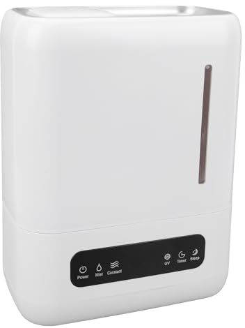 4L-Top-Fill-Luftbefeuchter, 360 Grad-Nebel-Richtungs-Heizungs-ätherisches Öl-Diffusor, Automatische Abschaltung des Nebelbefeuchters mit Konstanter Temperatur für Schlafzimmer,