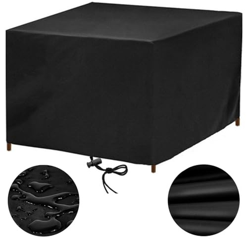 Gartenmöbel Abdeckung Wasserdicht Winterfest Schutzhülle für Tische und Stühle - Anti-UV-Abdeckplane 120x80x70cm