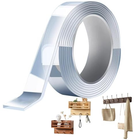 Nastro adesivo a doppio lato - nastro adesivo tagliabile rimovibile, nastro di montaggio impermeabile | Nastro sospeso senza danno impermeabile, nastro a doppia faccia a doppia faccia a doppia parte p