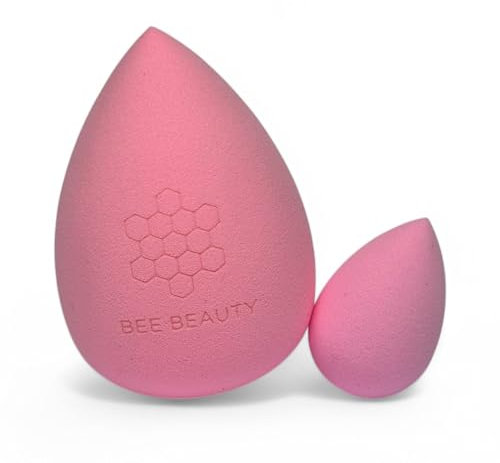 Makeup Sponge Beauty Blender 2PCS – Soft & Latex-Free, Flawless Finish for Foundation, Concealer & Contouring – Reusable, Easy to Clean.