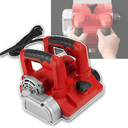 OZTYSGXM Piallatrice Elettrica per Pareti con Interruttore Blocco E profondità Regolazione, Piallatrice per Pareti Portatile 2200W per Pareti per Rimozione Stucco Vernice