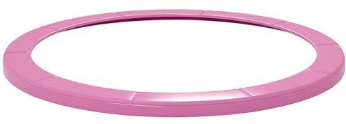 SPORTNOW 10FT Trampoline Spring Cover with Elastic Cord, Pink