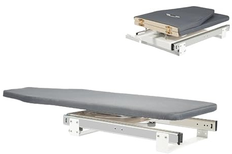 Tabla de planchar plegable con rotación de 180 grados, funda extraíble para planchar ropa, camisas, abrigos
