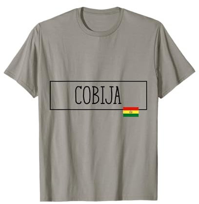 Cobija Country Bolivia Viaje Familiar Boliviano Hombres Mujeres Camiseta
