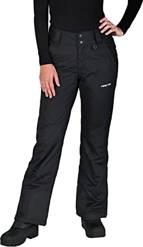 Arctix kvinnors isolerade snöbyxor, Svart, 2X/29 Inseam