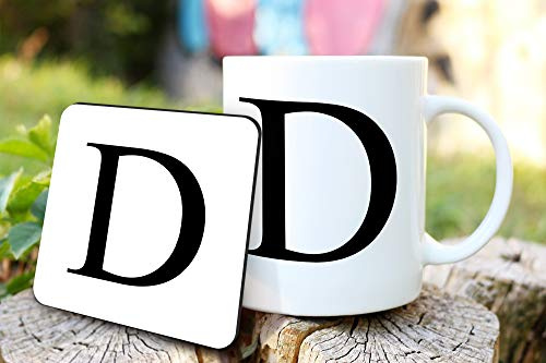 Alphabet Letter Mug Cup Initial A Coffee/Tea Gift Endless Prints LTD (D)
