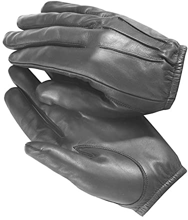 Swift Wear Gants de protection en cuir résistant au feu avec doublure en Kevlar - Résistance à la chaleur - Noir - Taille 2XL