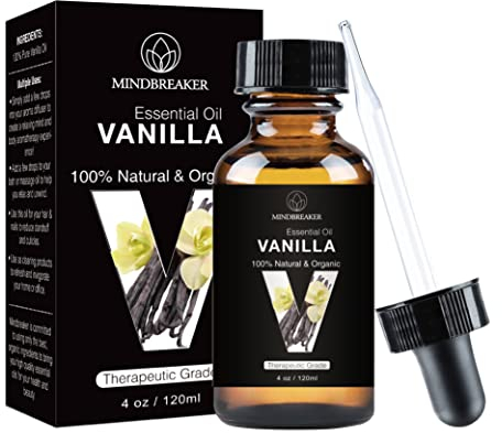Vanille ätherisches Öl 120ml - 100% Rein für Aromatherapie Diffuser für Haut und Haar Pflege PeVanille Parfüm