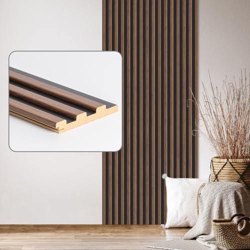 Wandpaneele & Deckenpaneele Desiwa 6er-Set in Eiche Braun Schwarz 10,7x125 cm