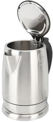 Bouilloire Électrique 1,8 L 2200W Acier Inoxydable 304 Arrêt Automatique Base 360° Sécurité Sèche pour Thé Café Maison Bureau