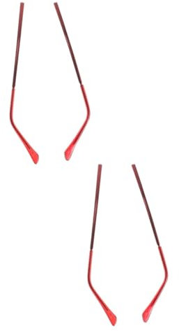 Beavorty 2 Paar Brillenzubehör Brillenersatzbügel Ersatzbügel Für Brillen Ersatz-brillenrahmenbügel Brillengestell Bügel Brillenreparatur Ersatzbügel Arm Beine Metall