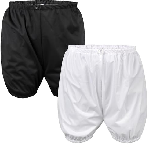 ZINGTERRA Adult Diaper Cover for Incontinence 2 Pack Black White Large
