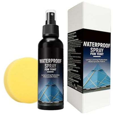 Spray per la tenuta 'acqua di tende: protezione compatta, sicura e delicata, protezione 'acqua per esterni | per mobili esterni, barche marine, camper, terrazze, divani, giacche e