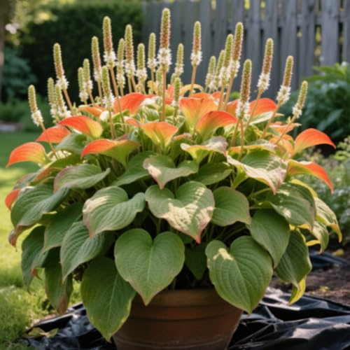 Hostas/Hosta Bulbi Mix-Large Decorativo/Perfetto per vasi/Contenitori/Espositori Interni-I-4 Lampadine