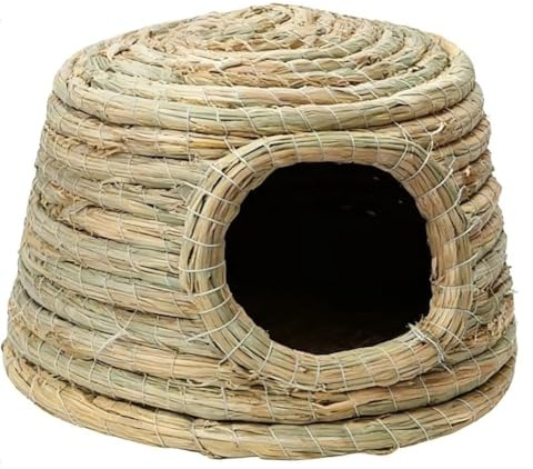 Yarryuter Kaninhus Inomhus Handvävt Bo Andningsbart Inomhus Kaninhus Husdjur Hamster Kyckling Hem Katter Utomhus Smådjur Inomhusskydd Smådjursboende