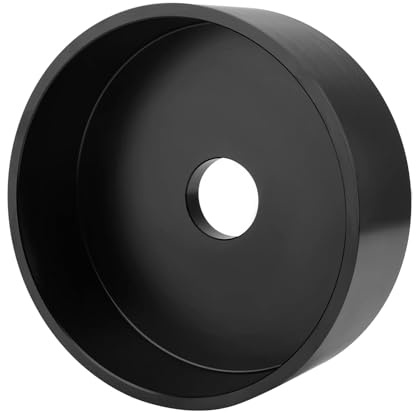 Adattatore per distanziali ruota Equilibratrice per grande per cerchione di camion, piastra di supporto distanziale da 7,5, modelli a scatto neri con albero da 40 mm