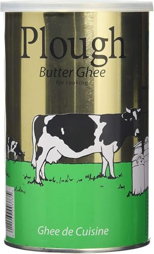 Plough Butter Ghee 1kg | Pure Clarified Butter | Rich Aroma & Taste | Ideal for Cooking, Frying & Baking | Traditional Kitchen Essential | Hygienically Packed