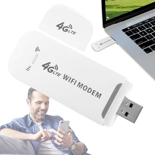 Adaptador WiFi USB – Mini dongle inalámbrico ABS de 5 cm, diseño plug-play para receptor de Internet de alta velocidad, dispositivo de conectividad de red portátil | Uso 'oficina de viajes móvil de
