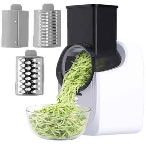Grattugia elettrica, strumento di taglio da cucina, grattugia elettrica per carote, per cucina, casa, uso domestico, preparazione dei pasti, elaborazione degli alimenti, catering, ristorante, cucina
