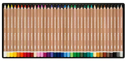 CRETACOLOR Megacolor - Lápices de pintura para artistas (36 unidades)