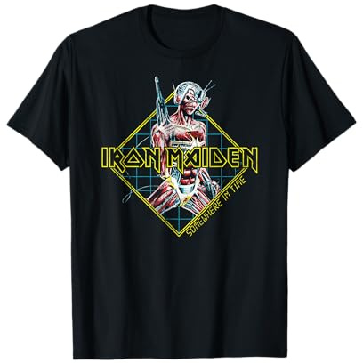 Iron Maiden Somewhere In Time Diamond T-Shirt