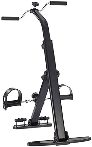 CJGKDJS Faltbares Rehabilitationsgerät, Fahrrad-Arm- und Beintrainer, fördert die Durchblutung, Fitnessgeräte für tragbare Senioren und ältere Menschen