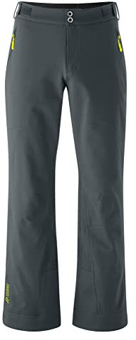 Maier Sports M Fast Movement Grau - wasserdichte isolierte Herren Skihose, Größe 54 - Farbe Graphite