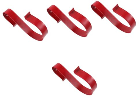 Happyyami 4pcs Lifebuoy Holder for Boats Multi-use Pool Hook Pole Hanger Swimming Aids for Adults Life Ring Buoy for Boat