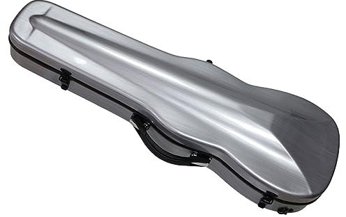 LyzqxHL Geigentaschen und -Koffer, Geigenkoffer in Originalgröße, Stabiler Hartschalenkoffer aus Carbonfaser-Verbundwerkstoff mit abnehmbaren Schultergurten und integriertem Hygrometer(3/4)