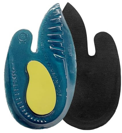 Neoreser Talonnette Gel Silicone, Talonnette Gel Antichoc pour Homme Femme Augmenter le Confort Des Pieds(L (42-45))