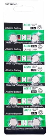 HINAYOSAN Lot de 20/10 piles bouton alcalines AG10 LR1130 LR54 1,5 V pour montres, calculatrices, jouets et petits appareils électroniques