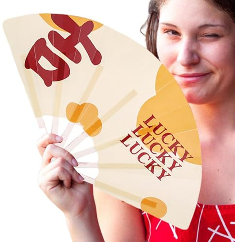 Ventilatore pieghevole di ispiratore, sette ventilatore pieghevole - Ventilatore a mano pieghevole a mano, strumento di decorazione colori vivaci per area di lavoro, scuola, casa, viaggi e