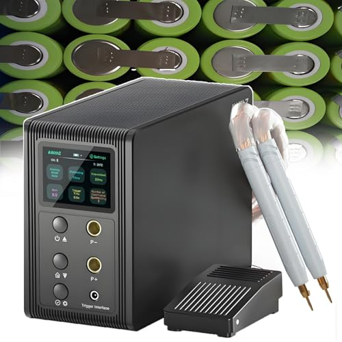 ErShangMao Pro-Batterie-Punktschweißgerät, Kondensator-Punktschweißgerät, 2-In-1-Automatik- Und Fußpedal-Zwei-Modi-Batterie-Farad-Schweißgerät Für Den BAU Von Batteriepacks,21.8KW