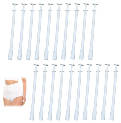 20 Stück Applikator,Hygienische - Vaginal- kompatibel vagisan milchsäure zäpfchen；menoelle