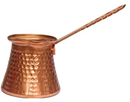 JTKSSCS Cafetière Cafetière turque 320 ml, cafetière turque en cuivre for cafétéria turque Cezve