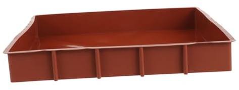 ZUNOXAZ Molde Rectangular de Silicona para Hornear Bandeja Resistente y Reutilizable para Pan Pasteles y Verduras Rápida Conducción Térmica para Uso Doméstico y Profesional