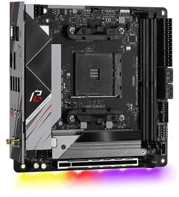 Carte mère Fit for ASROCK B550 Phantom Gaming-ITX/AX Carte mère AMD AM4 Prise en Charge Ryzen 5 5600X 7 5800X3D 9 5900X 3 3200G CPU DDR4 M.2 Mini-itx