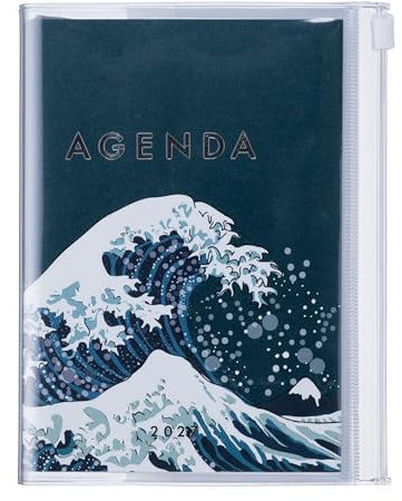MARK'S 2026/27 Diary A6 Japan / Wave // Navy