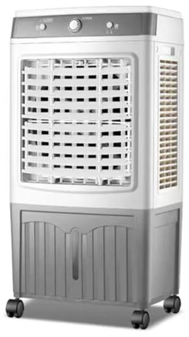 Portable Air Conditioner 40L Evaporative Air Cooler Cooling Fan with Remote 3 Speeds & 3 Modes 7.5H Timer Energy Saving Mobile Air Conditioning Unit with Wheels for Home Office Bedroom Kitchen