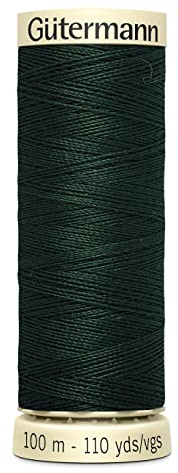 Gutermann 100P-794 Sew-All Thread 110 Yards-Spectre Green