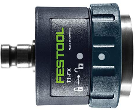 Festool Adapter TI-FX – FastFix Vorsatz für Schraub- und Bohranwendungen | FastFix-Schnellwechsel, integrierte Schlagabkopplung – Original Festool Zubehör, Made in Germany