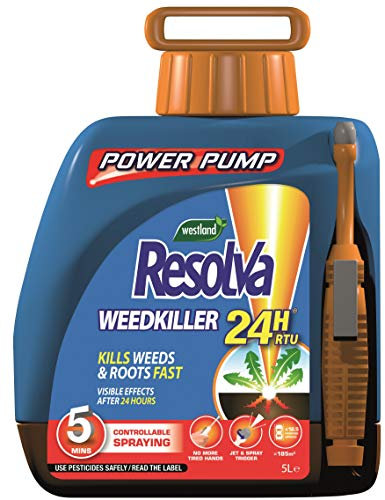 Resolva 24H Ready To Use Power Pump Weed Killer, 5 Litre