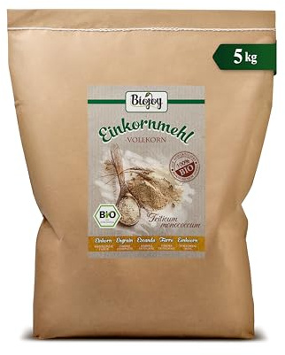 Biojoy EKO-Enkornsmjöl spannmål fullkornsmjöl Triticum monococcum (5 kg)