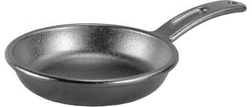 Lodge Bold 8 Inch Seasoned Cast Iron Skillet, Design-Forward Cookware,Black