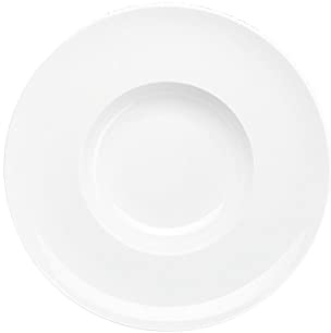 ASA 1961013 Poletto Á Table Gourmetteller Porzellan, weiß glänzend, 32,50 x 32,50 x 3 cm